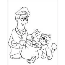 Postman Pat (Cartoons and Animated Shows) coloring page #49567 to print and color