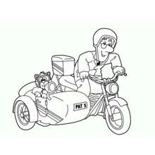 Postman Pat (Cartoons and Animated Shows) coloring page #49608 to print and color