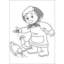 Postman Pat (Cartoons and Animated Shows) coloring page #49618 to print and color