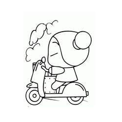 Coloring pages: Pucca - Free Printable Coloring Pages