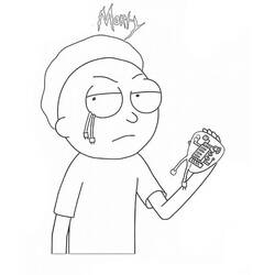 Coloring pages: Rick and Morty - Free Printable Coloring Pages