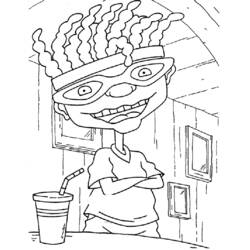 Coloring page: Rocket Power (Cartoons and Animated Shows) #52252 - Free Printable Coloring Pages