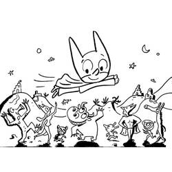 Coloring page: SamSam (Cartoons and Animated Shows) #183487 - Free Printable Coloring Pages