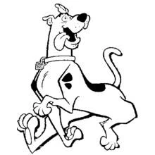 Scooby doo (Cartoons and Animated Shows) coloring page #31342 to print and color
