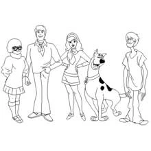Scooby doo (Cartoons and Animated Shows) coloring page #31377 to print and color