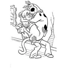 Scooby doo (Cartoons and Animated Shows) coloring page #31384 to print and color