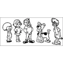 Scooby doo (Cartoons and Animated Shows) coloring page #31386 to print and color