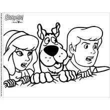 Scooby doo (Cartoons and Animated Shows) coloring page #31421 to print and color