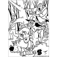 Scooby doo (Cartoons and Animated Shows) coloring page #31424 to print and color