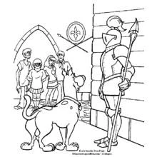 Scooby doo (Cartoons and Animated Shows) coloring page #31429 to print and color