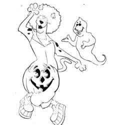 Scooby doo (Cartoons and Animated Shows) coloring page #31453 to print and color