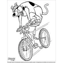 Scooby doo (Cartoons and Animated Shows) coloring page #31473 to print and color
