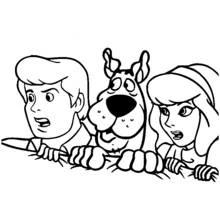 Scooby doo (Cartoons and Animated Shows) coloring page #31494 to print and color