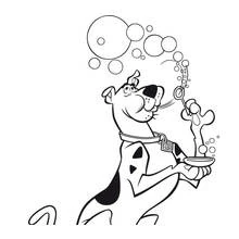 Scooby doo (Cartoons and Animated Shows) coloring page #31531 to print and color