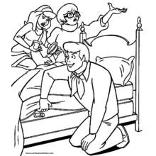Scooby doo (Cartoons and Animated Shows) coloring page #31535 to print and color