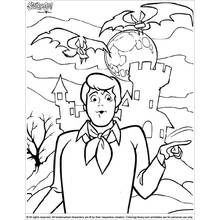 Scooby doo (Cartoons and Animated Shows) coloring page #31550 to print and color