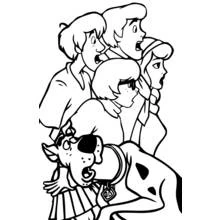 Scooby doo (Cartoons and Animated Shows) coloring page #31560 to print and color