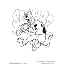 Scooby doo (Cartoons and Animated Shows) coloring page #31562 to print and color