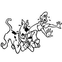 Scooby doo (Cartoons and Animated Shows) coloring page #31569 to print and color