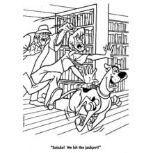 Scooby doo (Cartoons and Animated Shows) coloring page #31625 to print and color