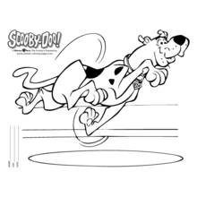 Scooby doo (Cartoons and Animated Shows) coloring page #31667 to print and color