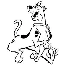 Scooby doo (Cartoons and Animated Shows) coloring page #31702 to print and color