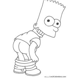 Coloring pages: Simpsons - Free Printable Coloring Pages