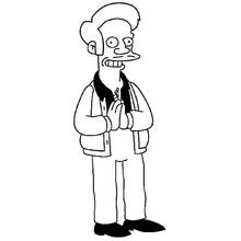 Simpsons (Cartoons and Animated Shows) coloring page #23917 to print and color