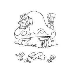 Smurfs (Cartoons and Animated Shows) coloring page #34791 to print and color