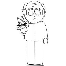 South Park (Cartoons and Animated Shows) coloring page #202239 to print and color
