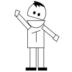 South Park (Cartoons and Animated Shows) coloring page #202264 to print and color