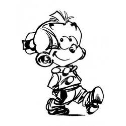 Coloring pages: Spirou - Free Printable Coloring Pages