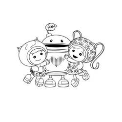 Coloring pages: Team Umizoomi - Free Printable Coloring Pages