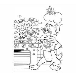 Tom and Jerry (Cartoons and Animated Shows) coloring page #172082 to print and color