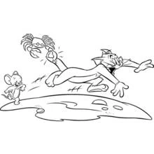 Coloring page: Tom and Jerry (Cartoons and Animated Shows) #24200 - Free Printable Coloring Pages