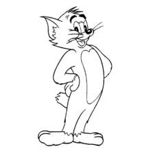Coloring page: Tom and Jerry (Cartoons and Animated Shows) #24352 - Free Printable Coloring Pages