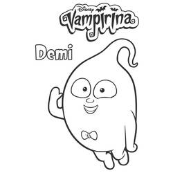 Coloring page: Vampirina (Cartoons and Animated Shows) #198594 - Free Printable Coloring Pages
