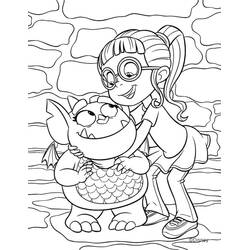 Coloring pages: Vampirina - Free Printable Coloring Pages