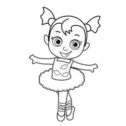 Coloring page: Vampirina (Cartoons and Animated Shows) #198608 - Free Printable Coloring Pages