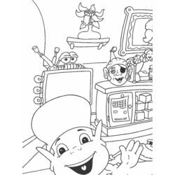 Coloring page: Adiboo (Cartoons) #23575 - Printable coloring pages
