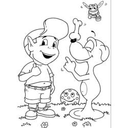 Coloring page: Adiboo (Cartoons) #23579 - Printable coloring pages