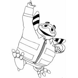 Coloring page: Adiboo (Cartoons) #23584 - Printable coloring pages