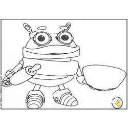 Coloring page: Adiboo (Cartoons) #23586 - Free Printable Coloring Pages