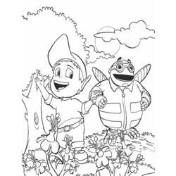 Coloring page: Adiboo (Cartoons) #23596 - Printable coloring pages