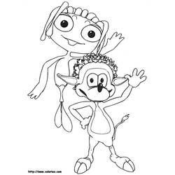Coloring page: Adiboo (Cartoons) #23626 - Free Printable Coloring Pages