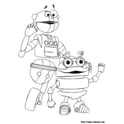 Coloring page: Adiboo (Cartoons) #23627 - Free Printable Coloring Pages