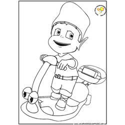 Coloring page: Adiboo (Cartoons) #23637 - Free Printable Coloring Pages