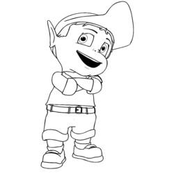 Coloring page: Adiboo (Cartoons) #23639 - Printable coloring pages