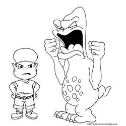 Coloring page: Adiboo (Cartoons) #23656 - Free Printable Coloring Pages