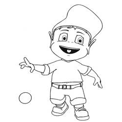 Coloring page: Adiboo (Cartoons) #23664 - Printable coloring pages